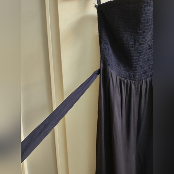 Nation AK Outfitters strapless jumpsuit, ruched bodice with lace at bottom hem. - Picture 6 of 6